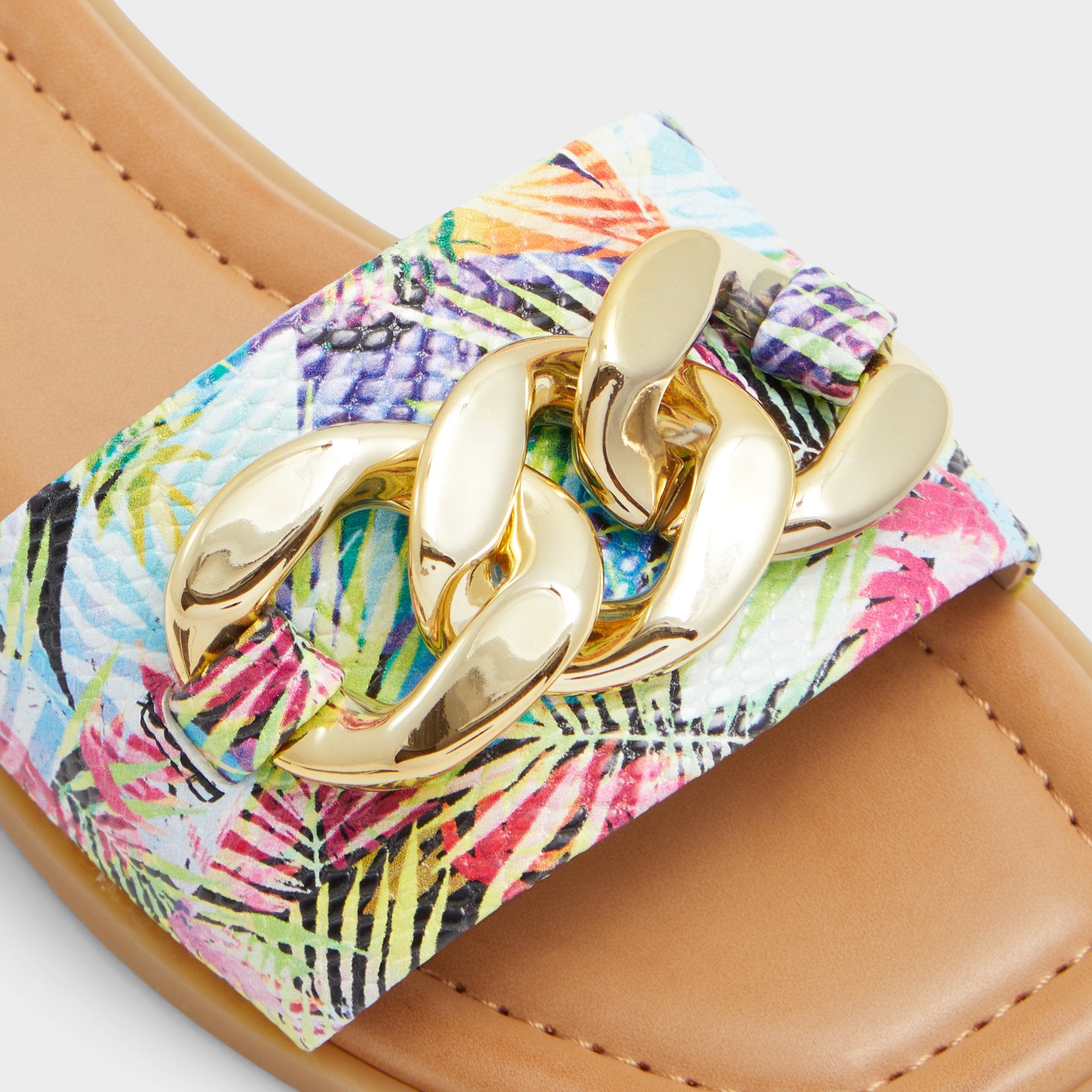 ALDO Ezie claquettes raphia plates plage