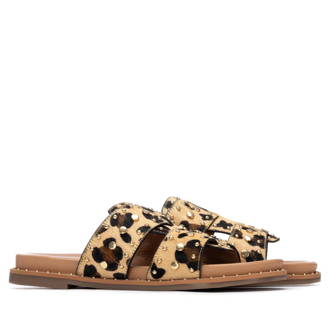 Carmela 16320203 sandale cuir léopard 35-41