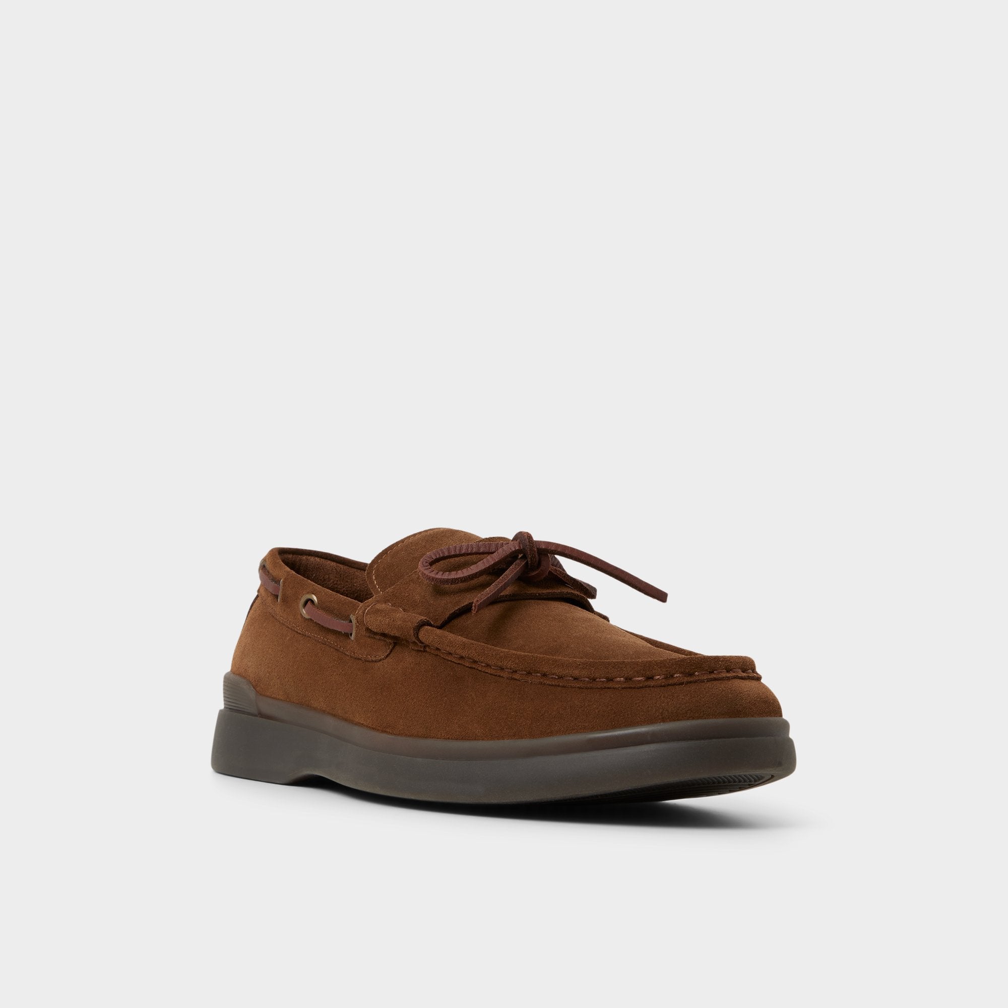 ALDO Bazz chaussures bateau daim cognac