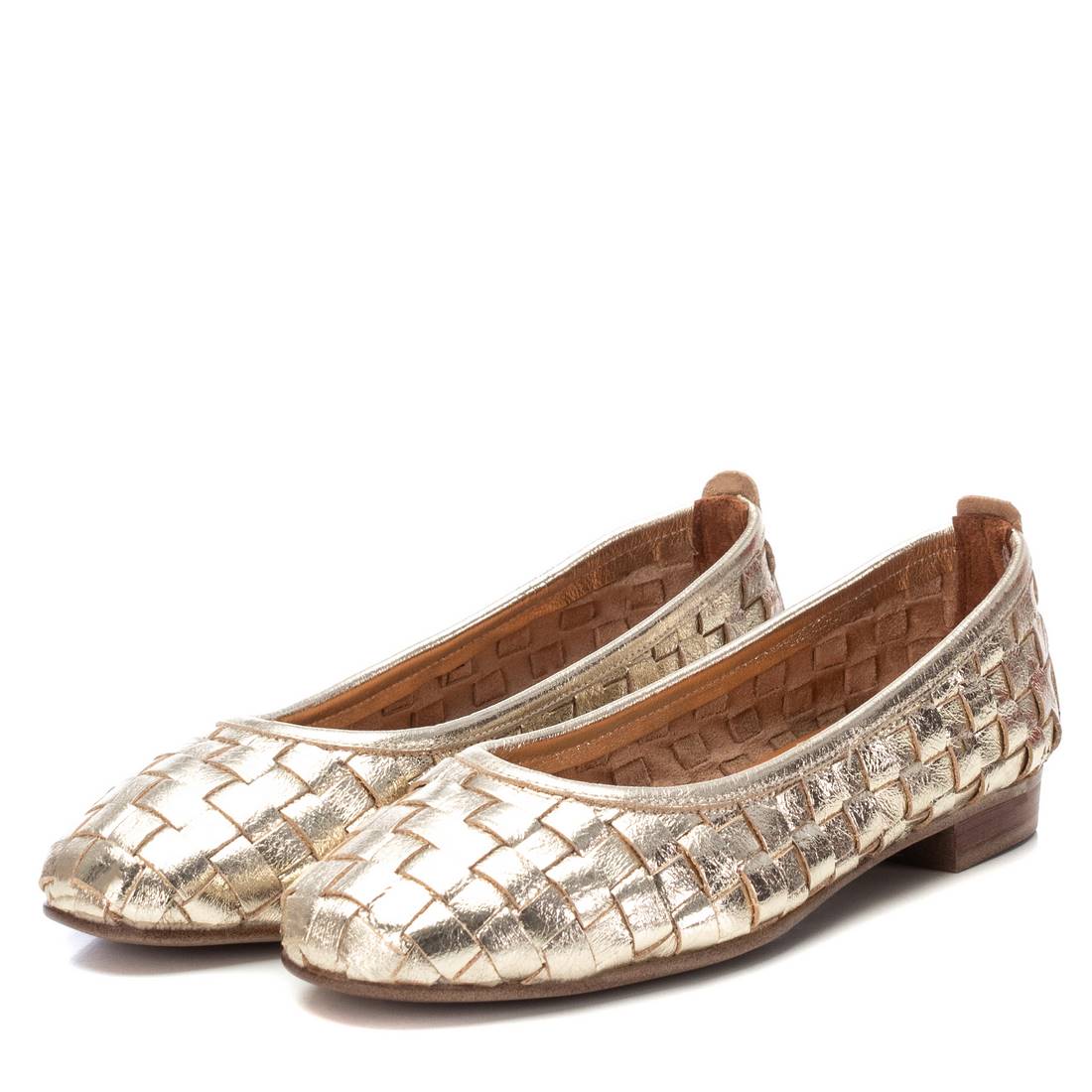 Carmela 16166206 ballerine cuir doré