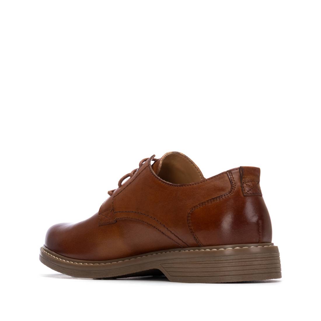 Carmela 16390401 derby cuir camel homme