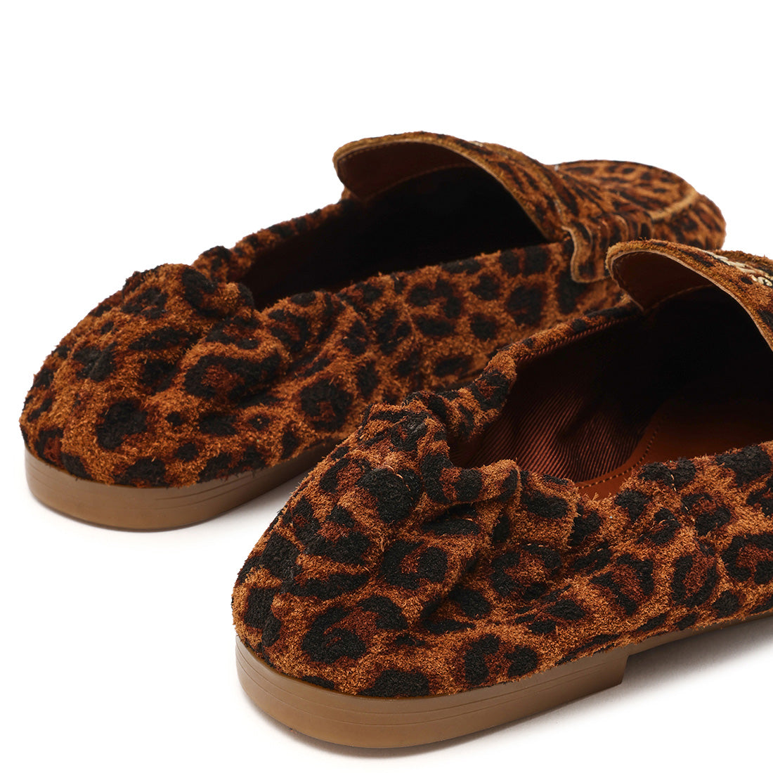 Steve Madden Newbury-A ballerines daim léopard