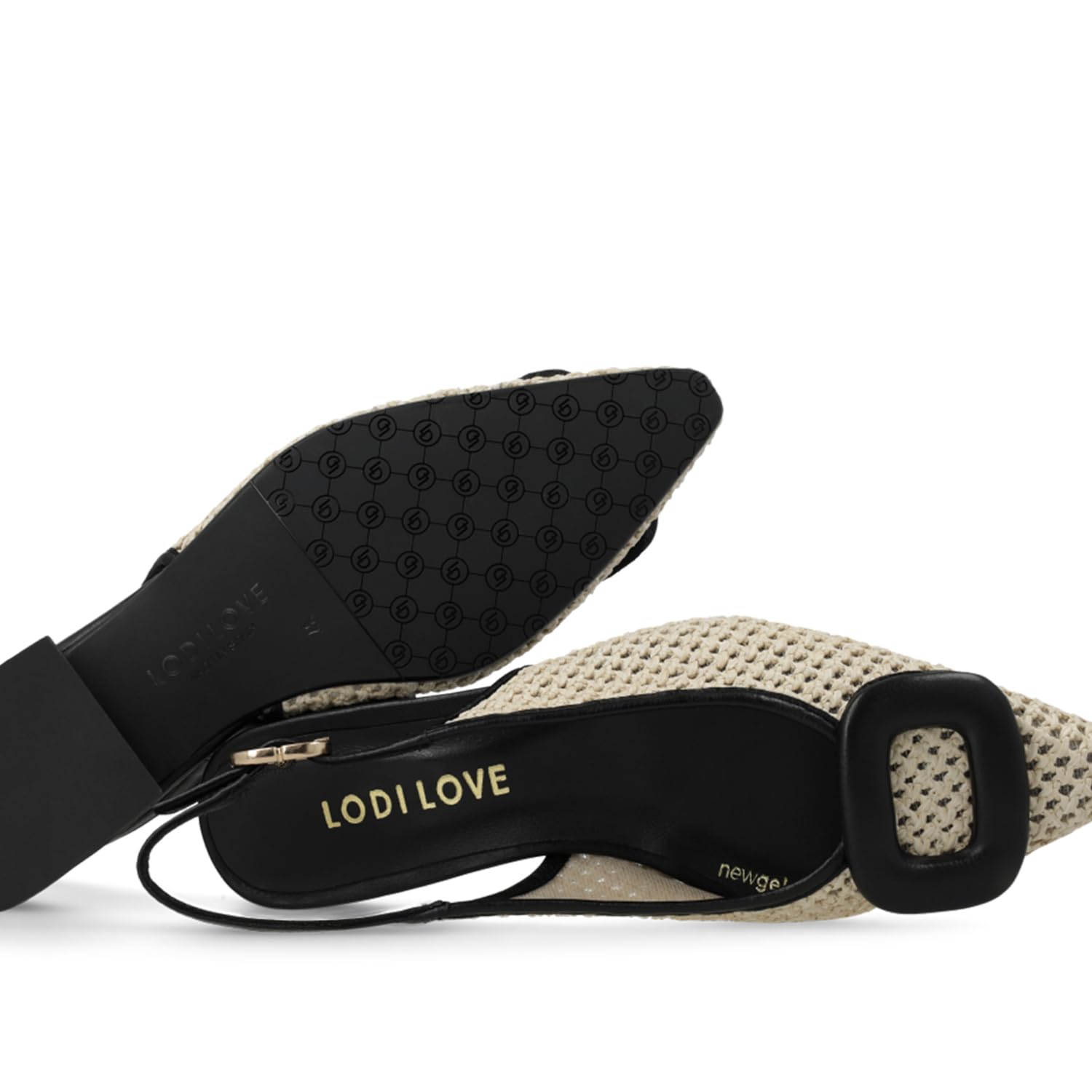 LODI BRO5260 ballerines blanches cuir véritable