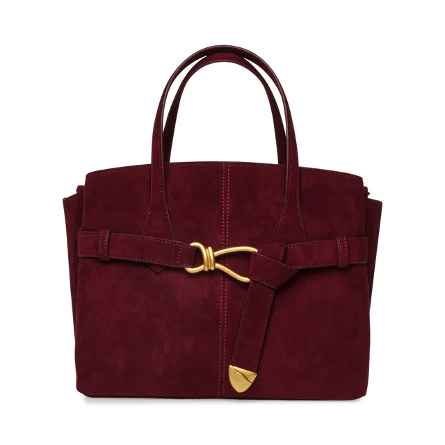 Steve Madden Bjoplin sac cabas bordeaux zippé