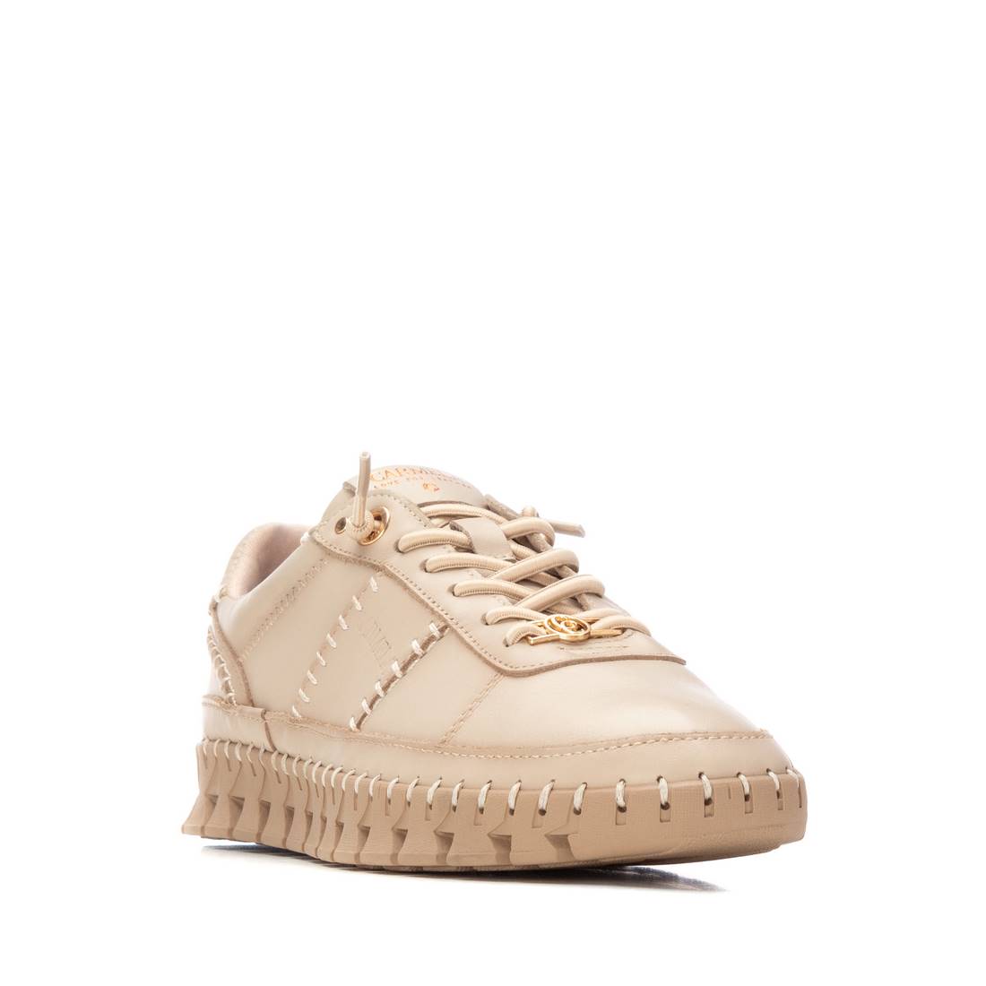 Carmela 16252803 sneakers cuir marron lacets