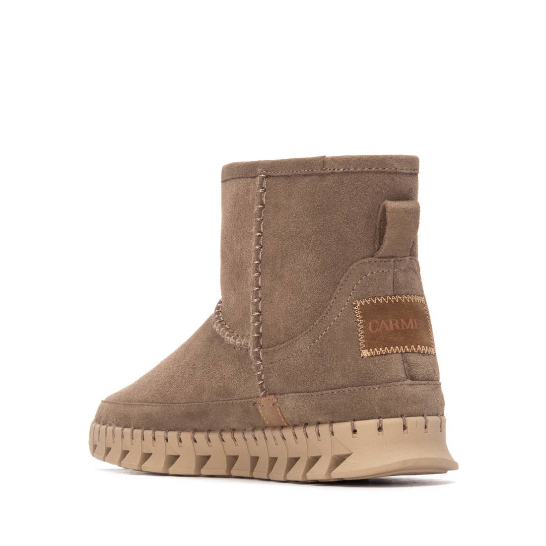 Carmela 162529 16252902 bottines cuir marron fourrées