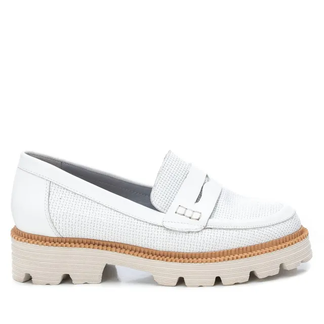 Carmela 16078303 mocassins cuir blancs
