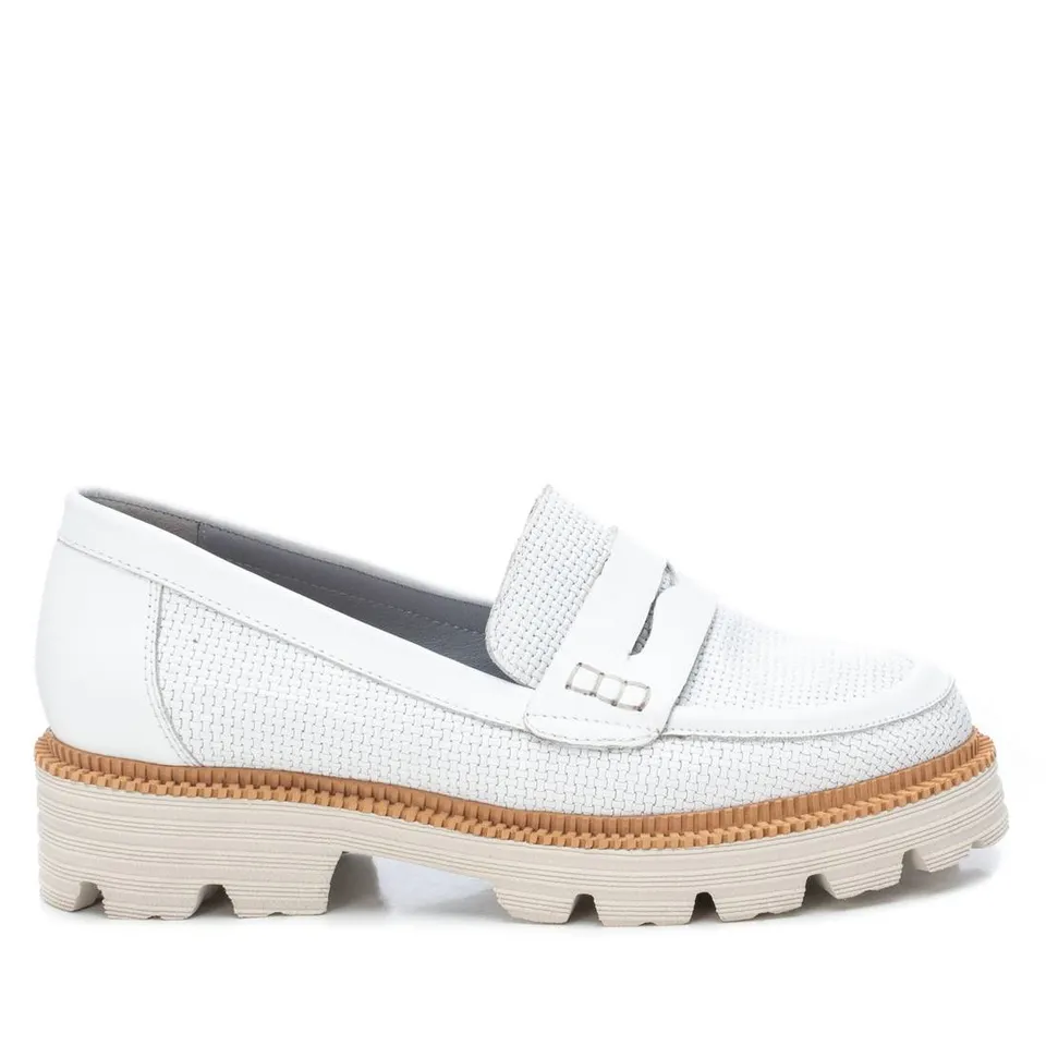 Carmela 16078303 mocassins cuir blancs