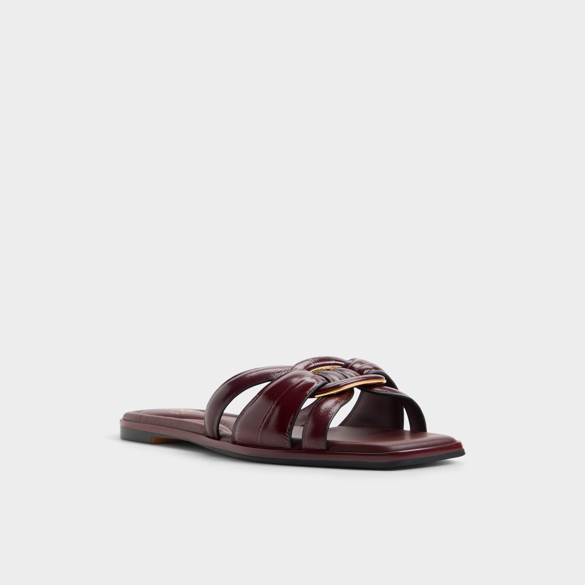 ALDO Yesenia sandales plates bordeaux