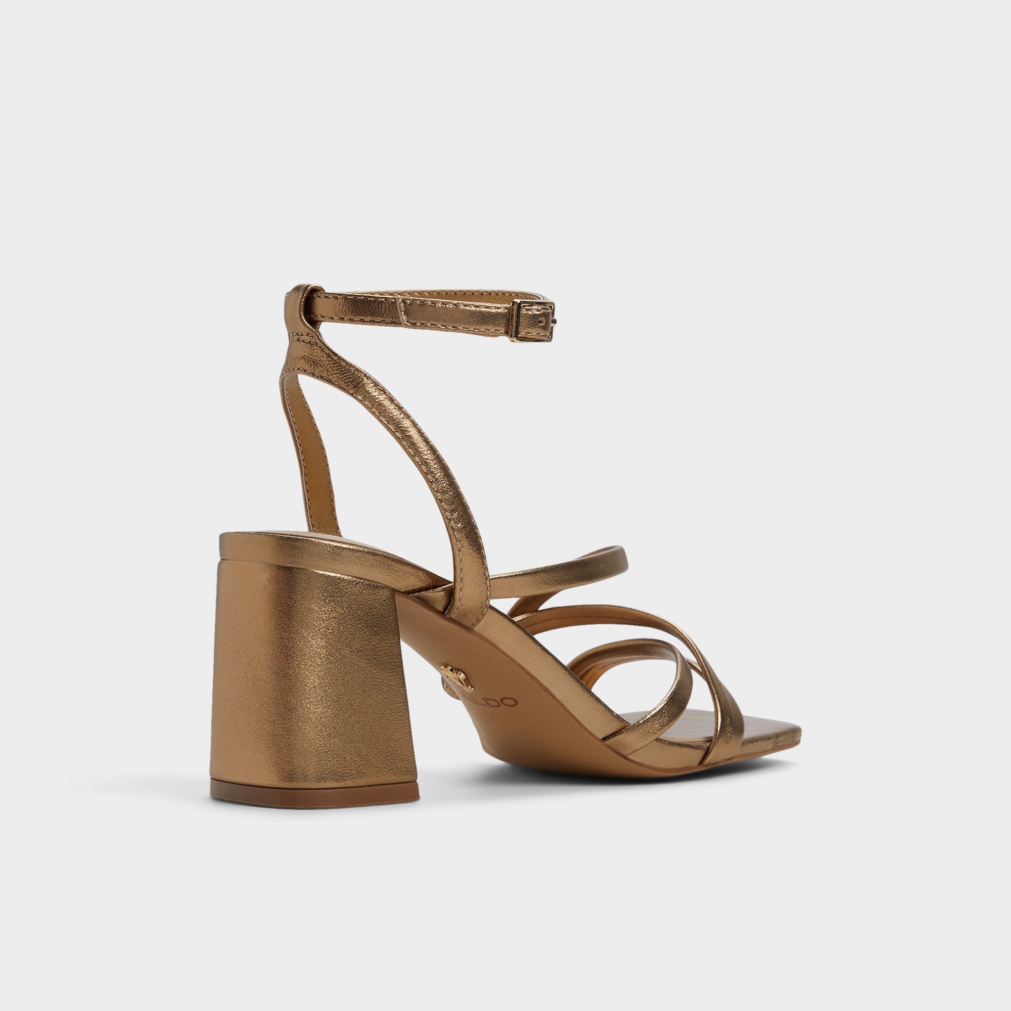 ALDO Esther sandales dorées femme talon bloc