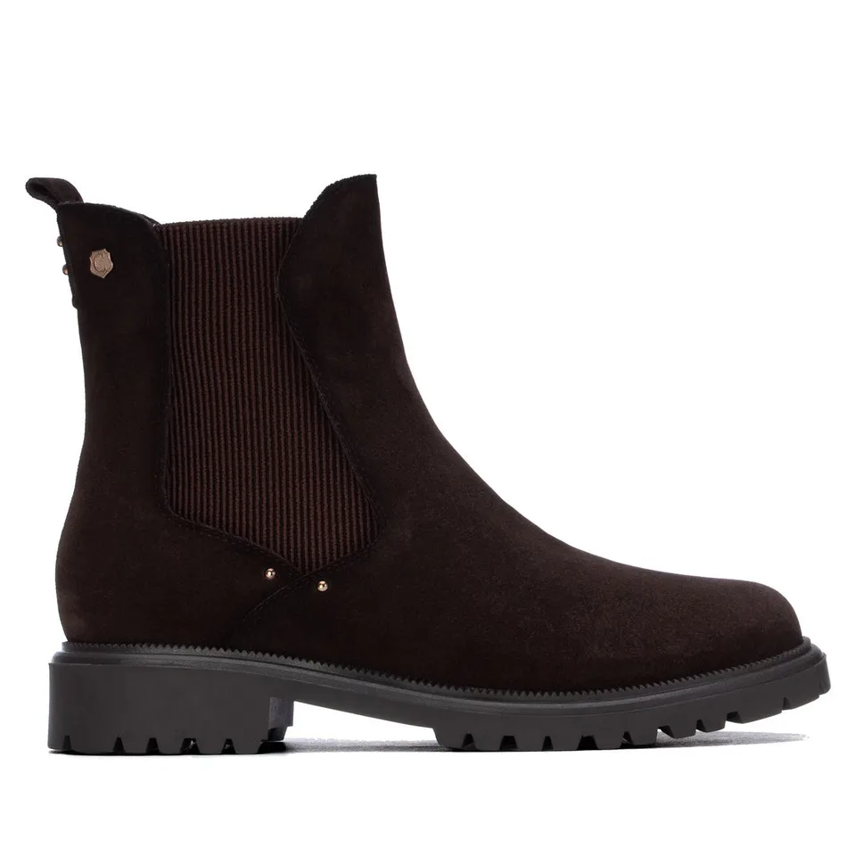 Carmela 16431502 bottines chelsea marron serraje