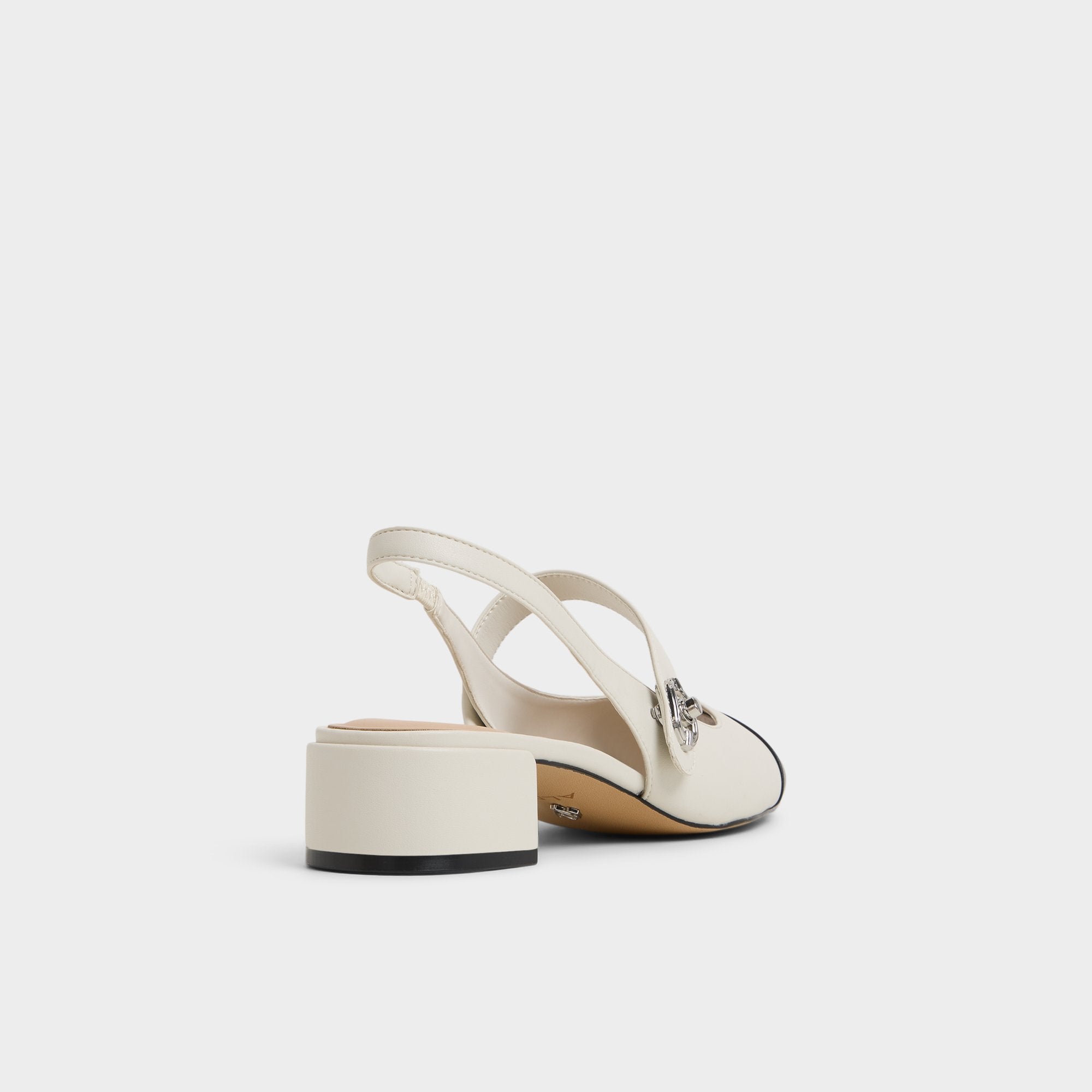 ALDO Agathe escarpins Mary Jane talon bloc blanc