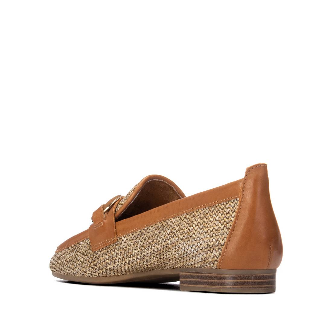 Carmela 16321901 mocassins tressés camel