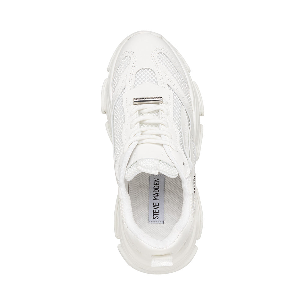 Steve Madden Possession-E basket blanche plateforme 7 cm