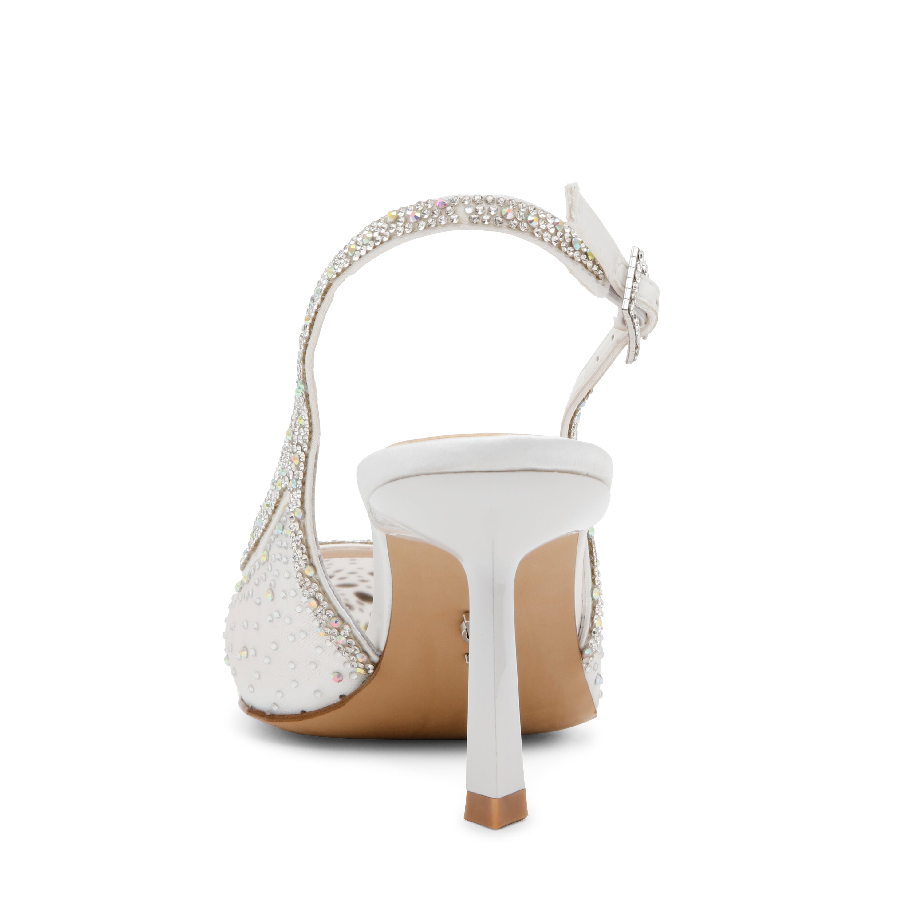 Steve Madden Vero escarpins ivoire mesh 7 cm