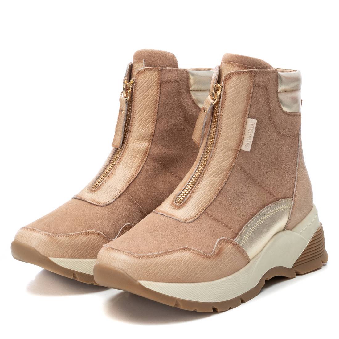 Carmela 16118202 bottine sport marron zip 35-41