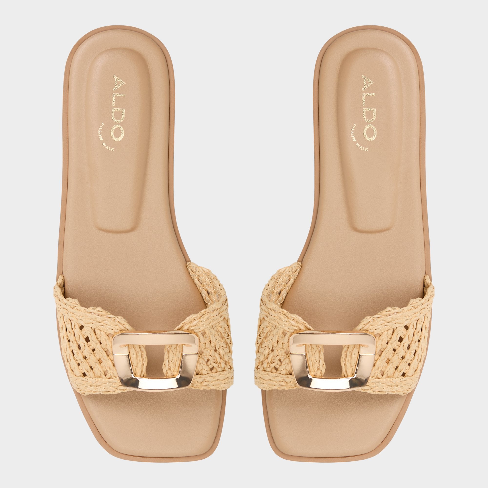 ALDO Tidella sandales plates beige été