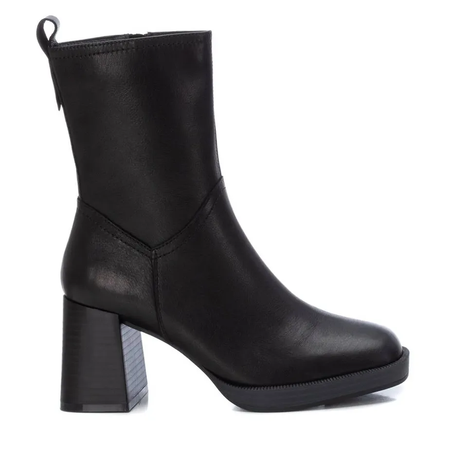 Carmela 16120501 bottine cuir noir talon 8 cm