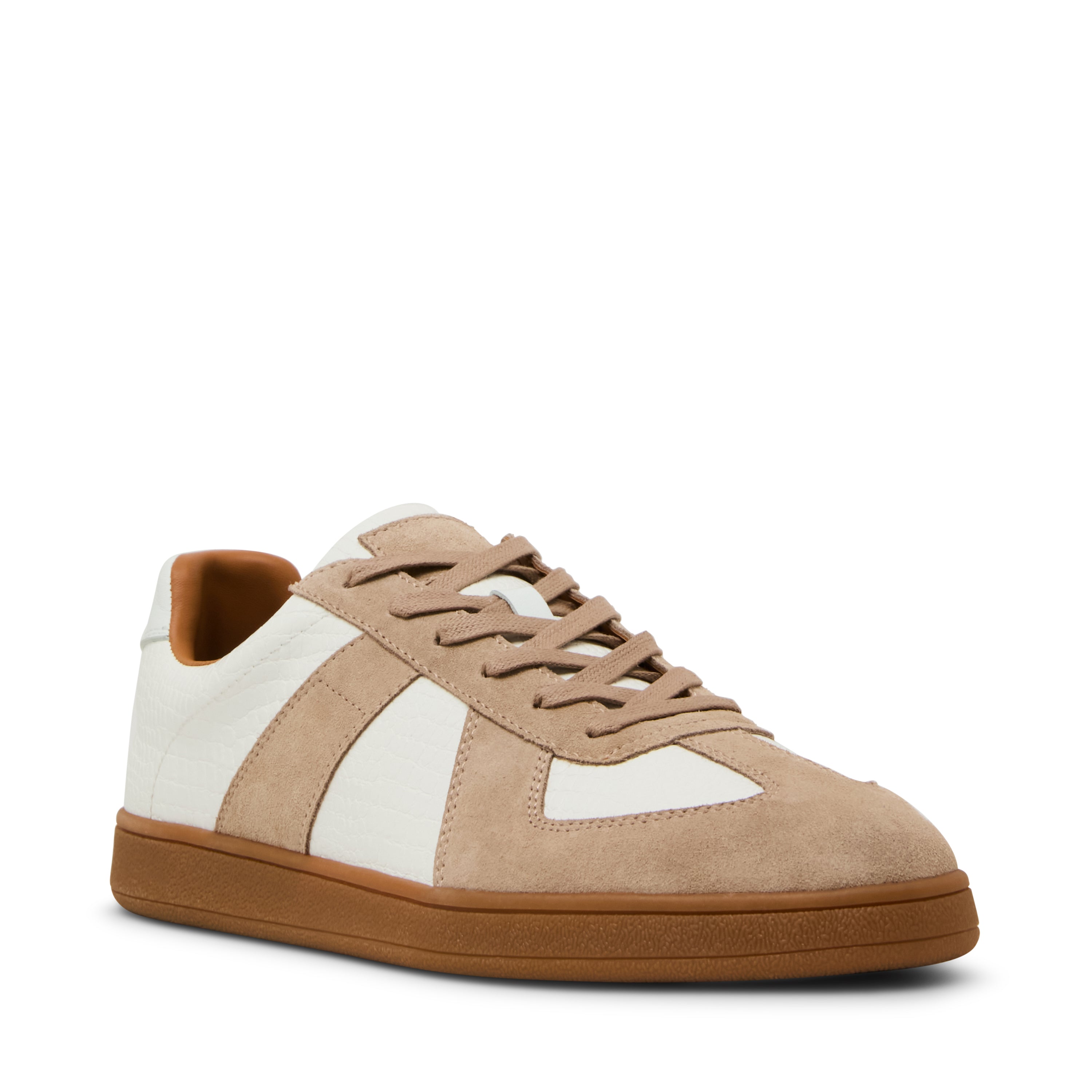 Steve Madden Waltor-CR sneaker daim blanc 3 cm