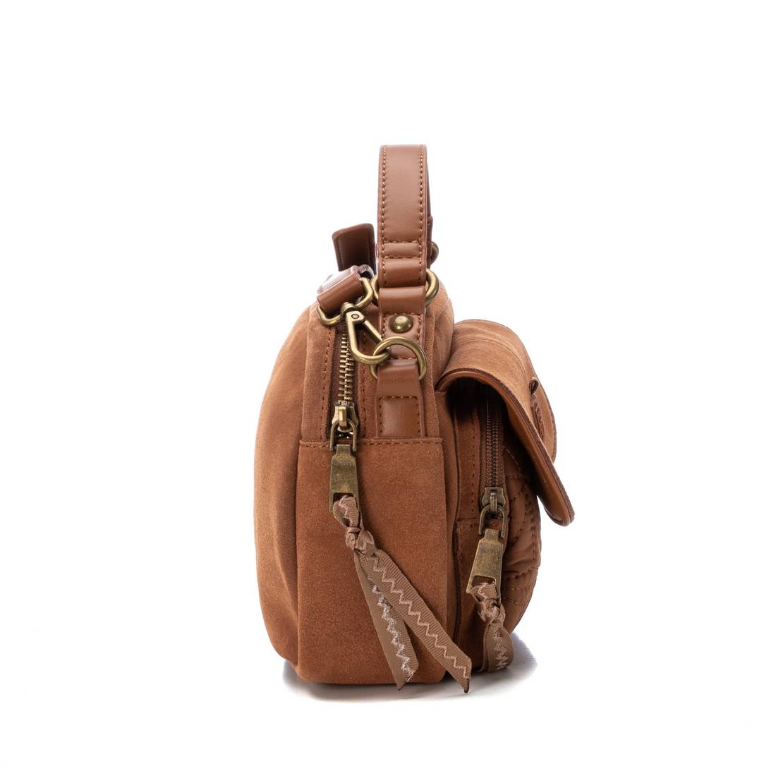 Carmela 18604904 bandoulière cuir marron 25 cm