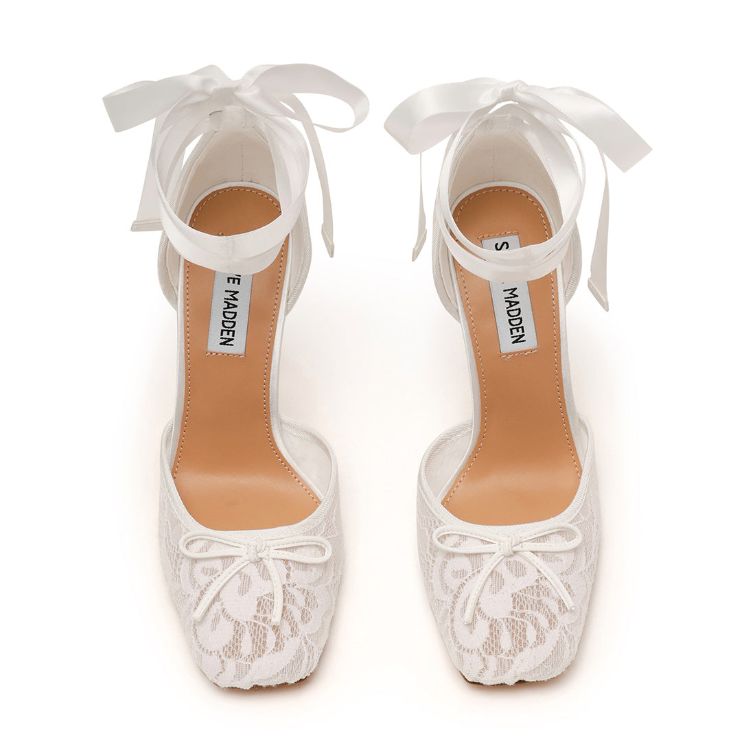 Steve Madden Larina Pump escarpins dentelle blanche
