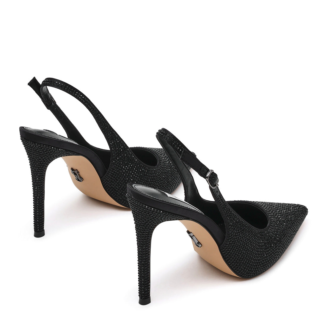 Steve Madden Tremble escarpins slingback noirs talon 10 cm