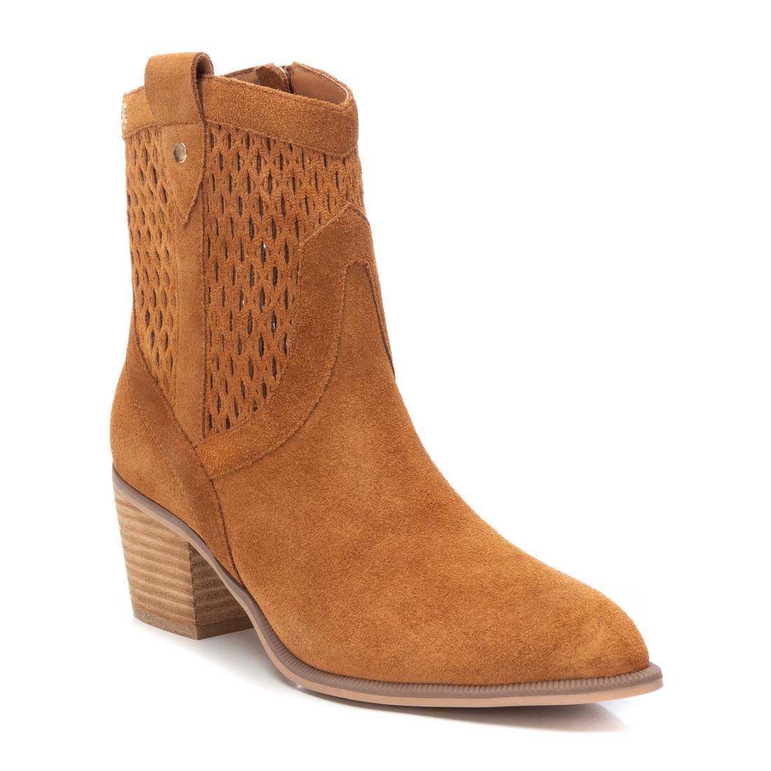 Carmela 16152101 bottines santiag cuir marron
