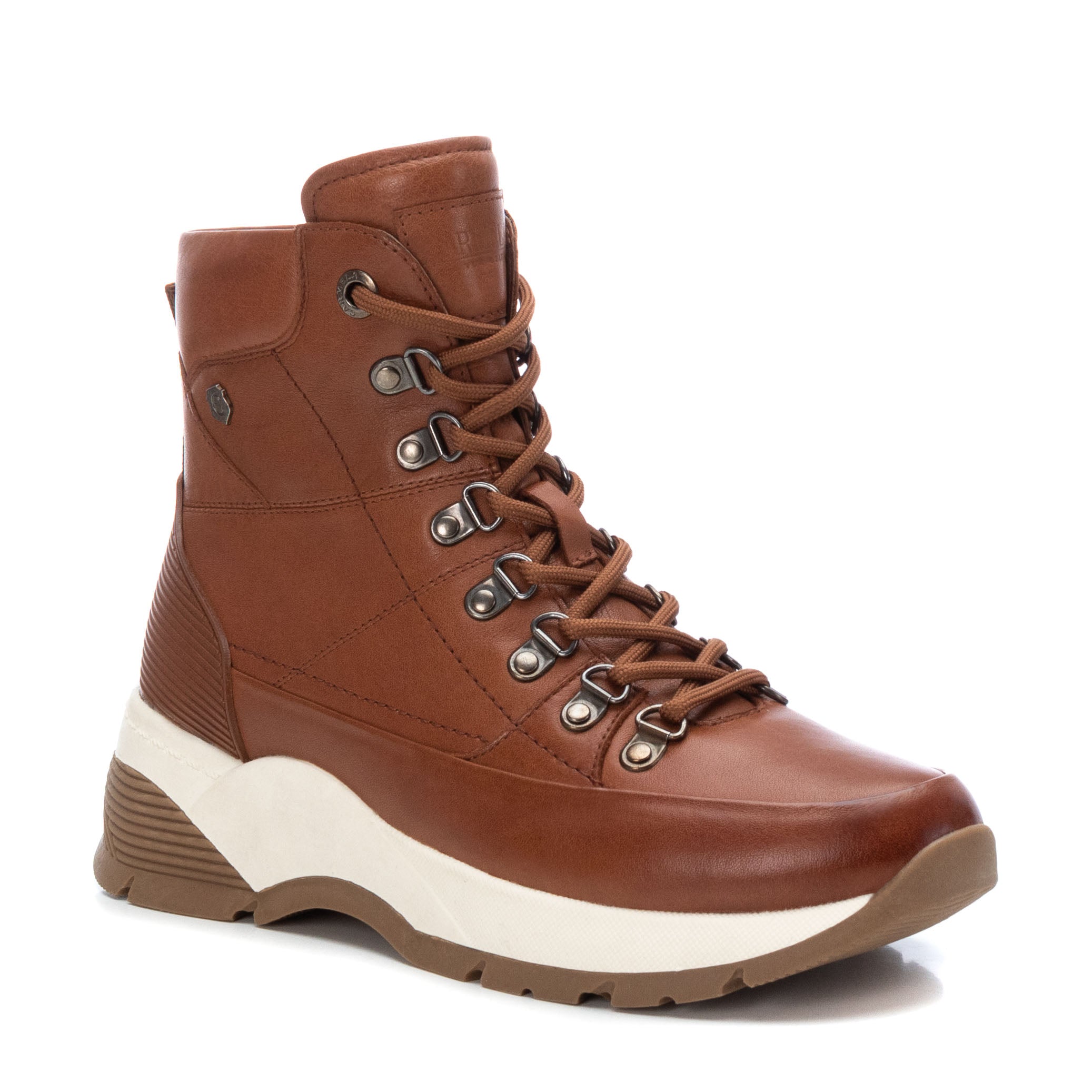Carmela 16013601 bottines femme marron cuir lacets