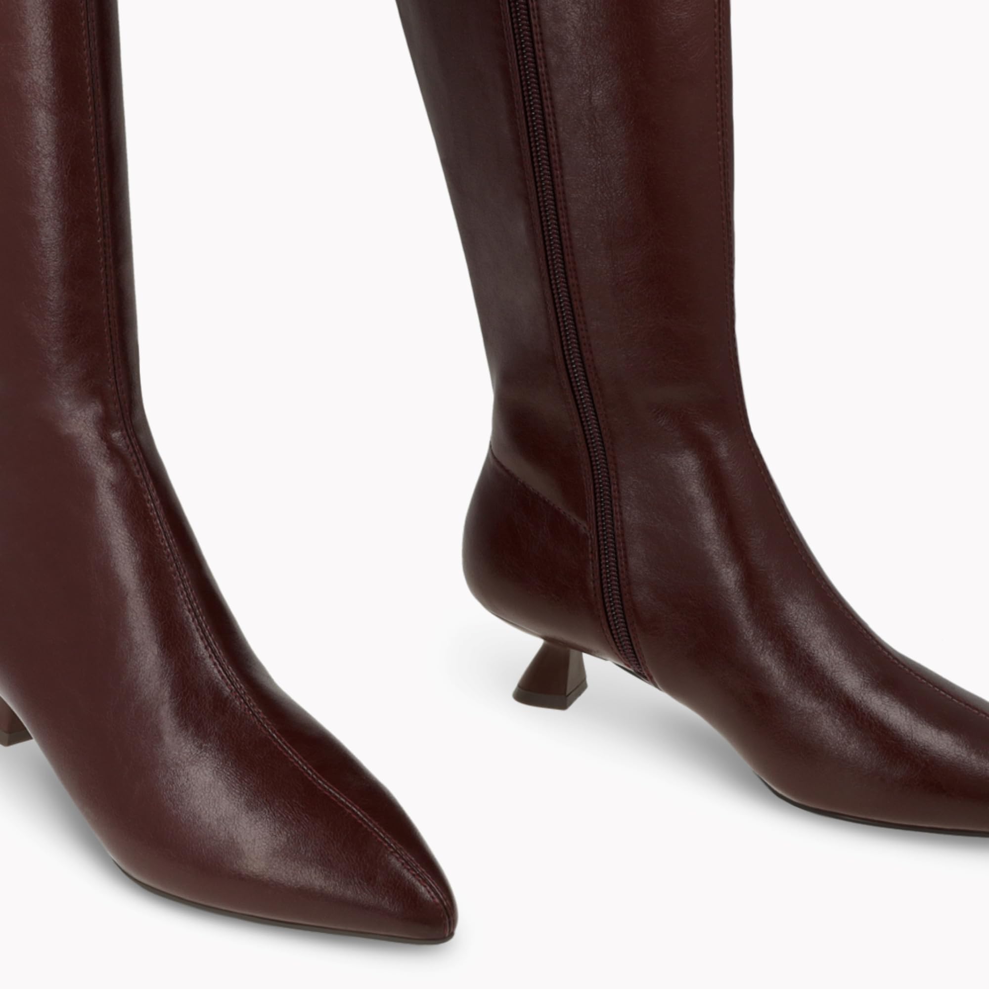 Lodi A-Ritmo bottes bordeaux cuir véritable