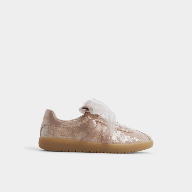ALDO Itsneaker baskets roses 38 sequins noeud