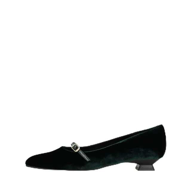 LODI BED5554-TE escarpins verts cuir