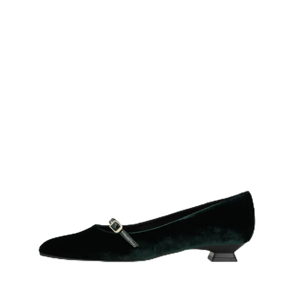 LODI BED5554-TE escarpins verts cuir