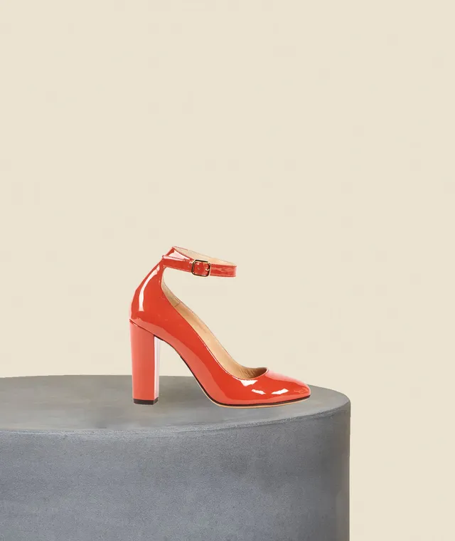 Tila March NEAL babies cuir verni talon 9 cm