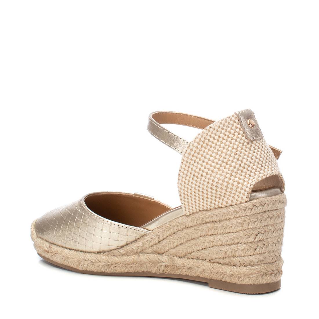 Carmela 16161701 espadrille femme doré cuir 7 cm