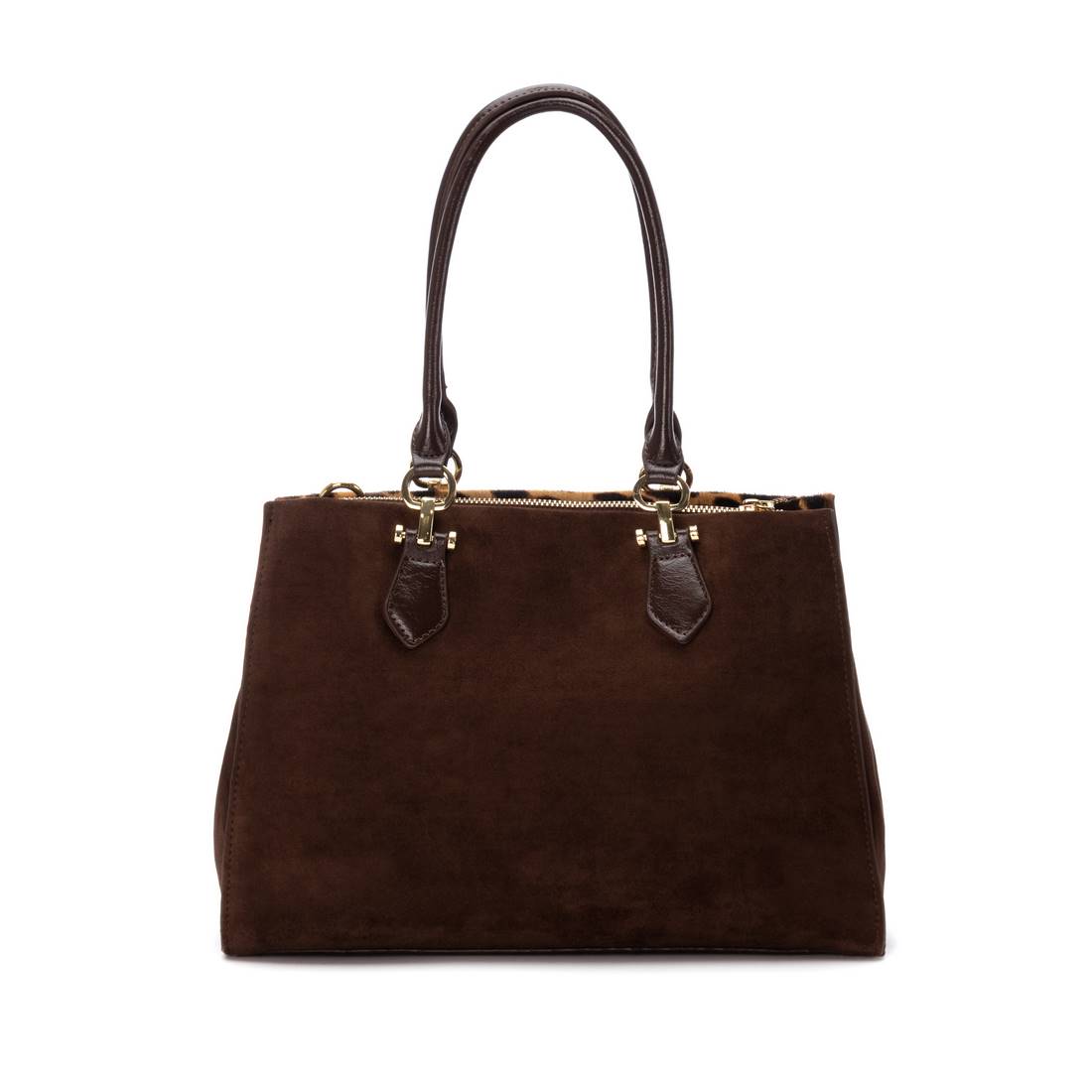 Carmela 18618502 sac épaule textile camel 33 cm