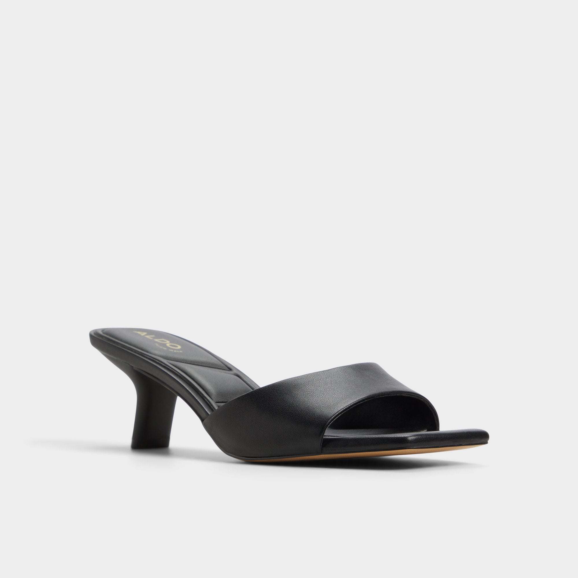 ALDO Enchanting sandales noires talon kitten
