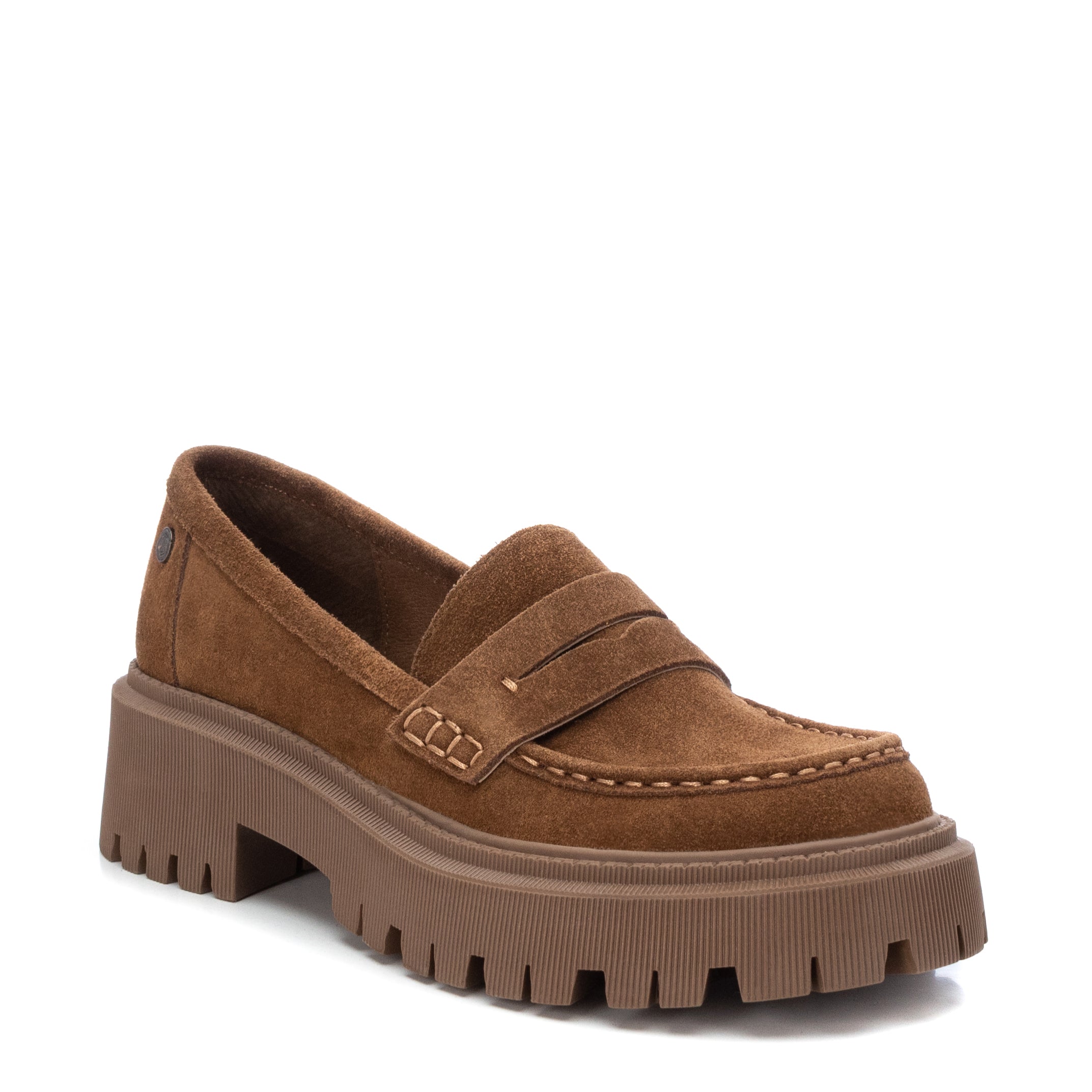 Carmela 16025803 mocassins marron suède track