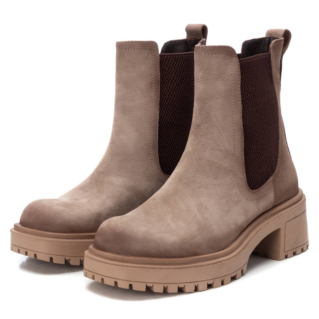 Carmela 16038202 bottine chelsea cuir marron