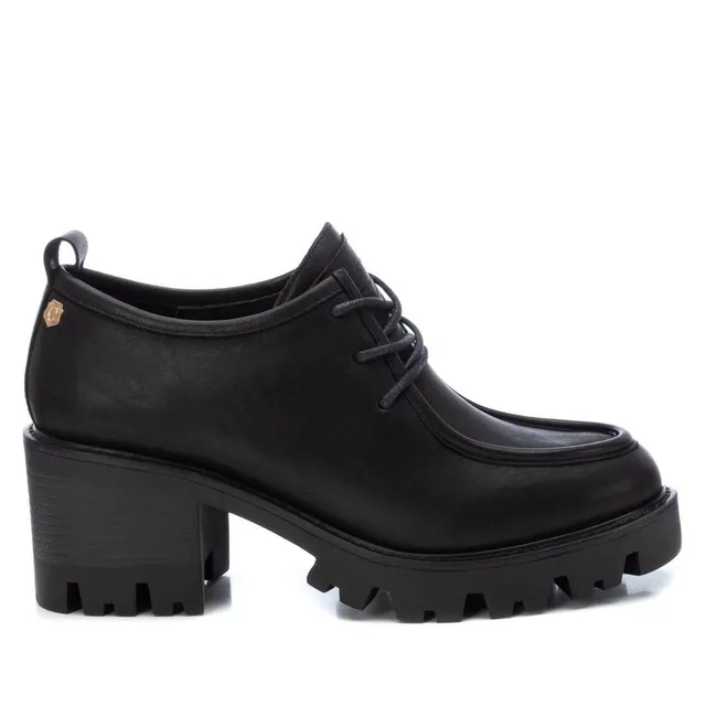 Carmela 16099701 derbies cuir noir talon 7 cm