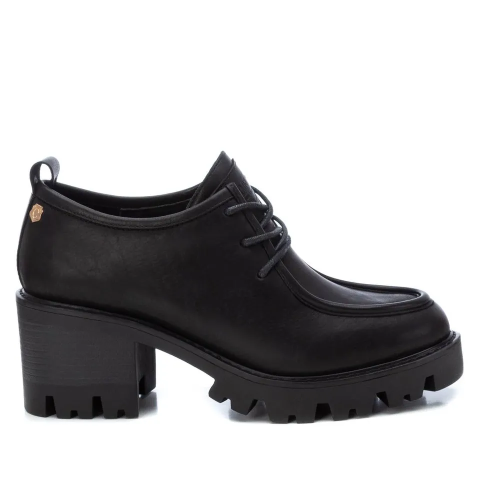 Carmela 16099701 derbies cuir noir talon 7 cm