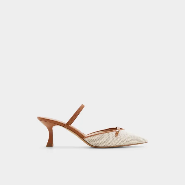 ALDO Nailah escarpins slingback beige petit talon