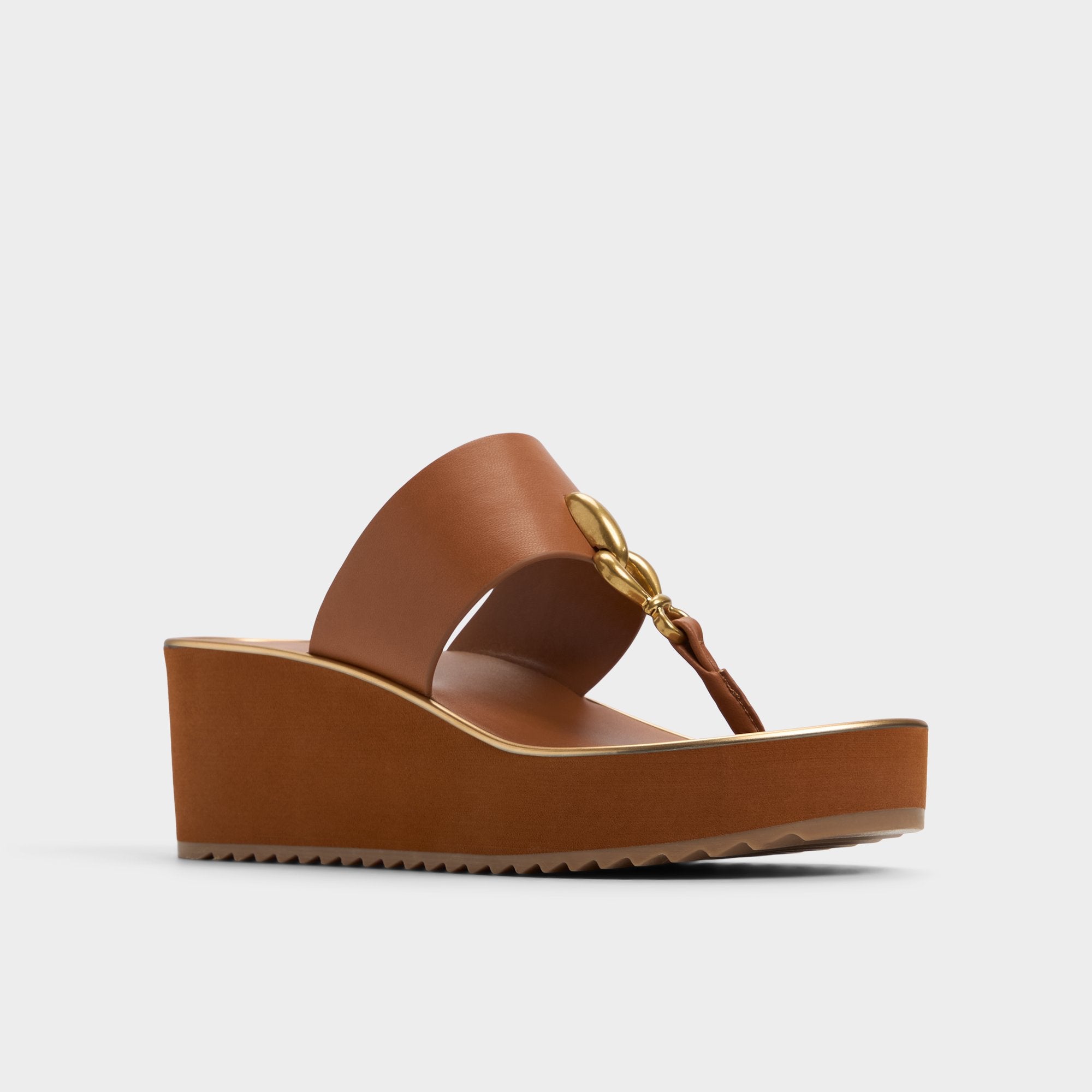 ALDO Penelopy sandales compensées marron
