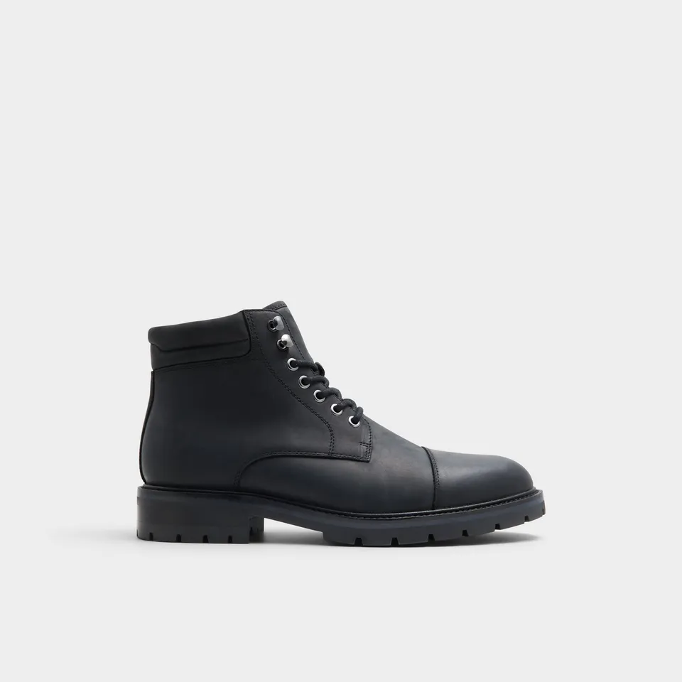 ALDO Darion bottines à lacets noires combat