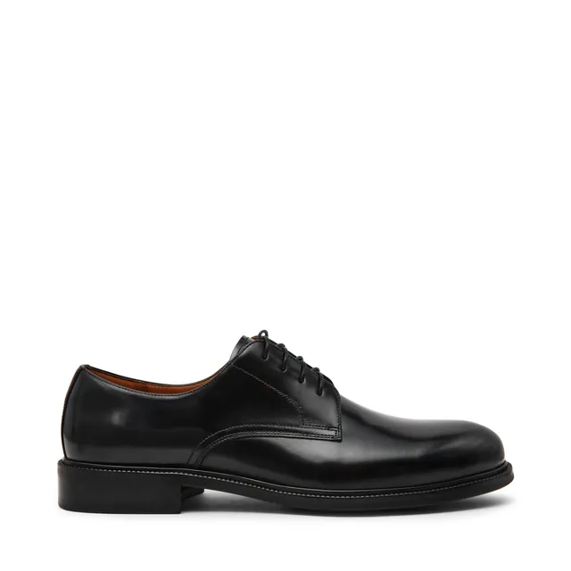 Steve Madden Asotin chaussure homme noir cuir lacets