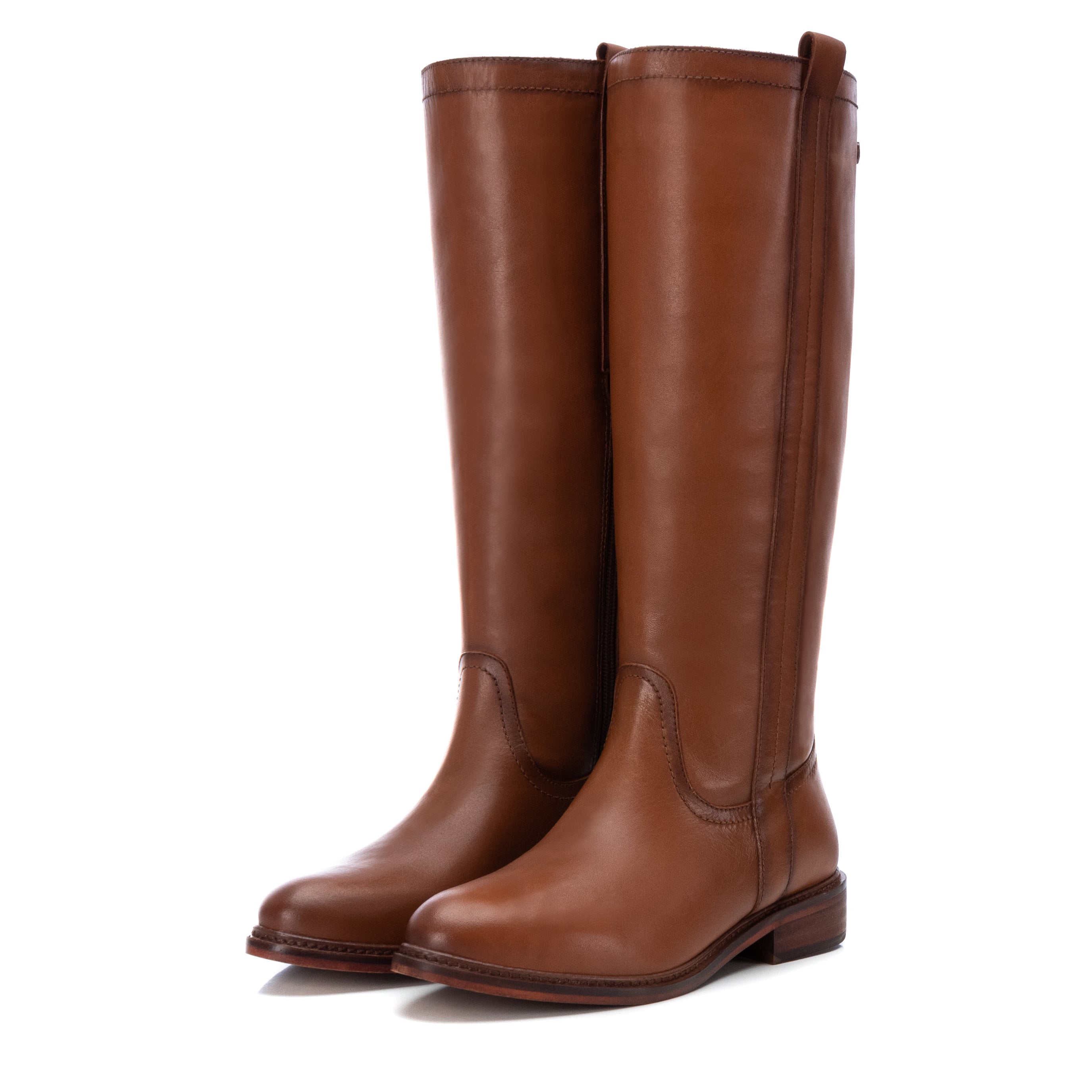 Carmela 16005002 bottes femme marron cuir hiver
