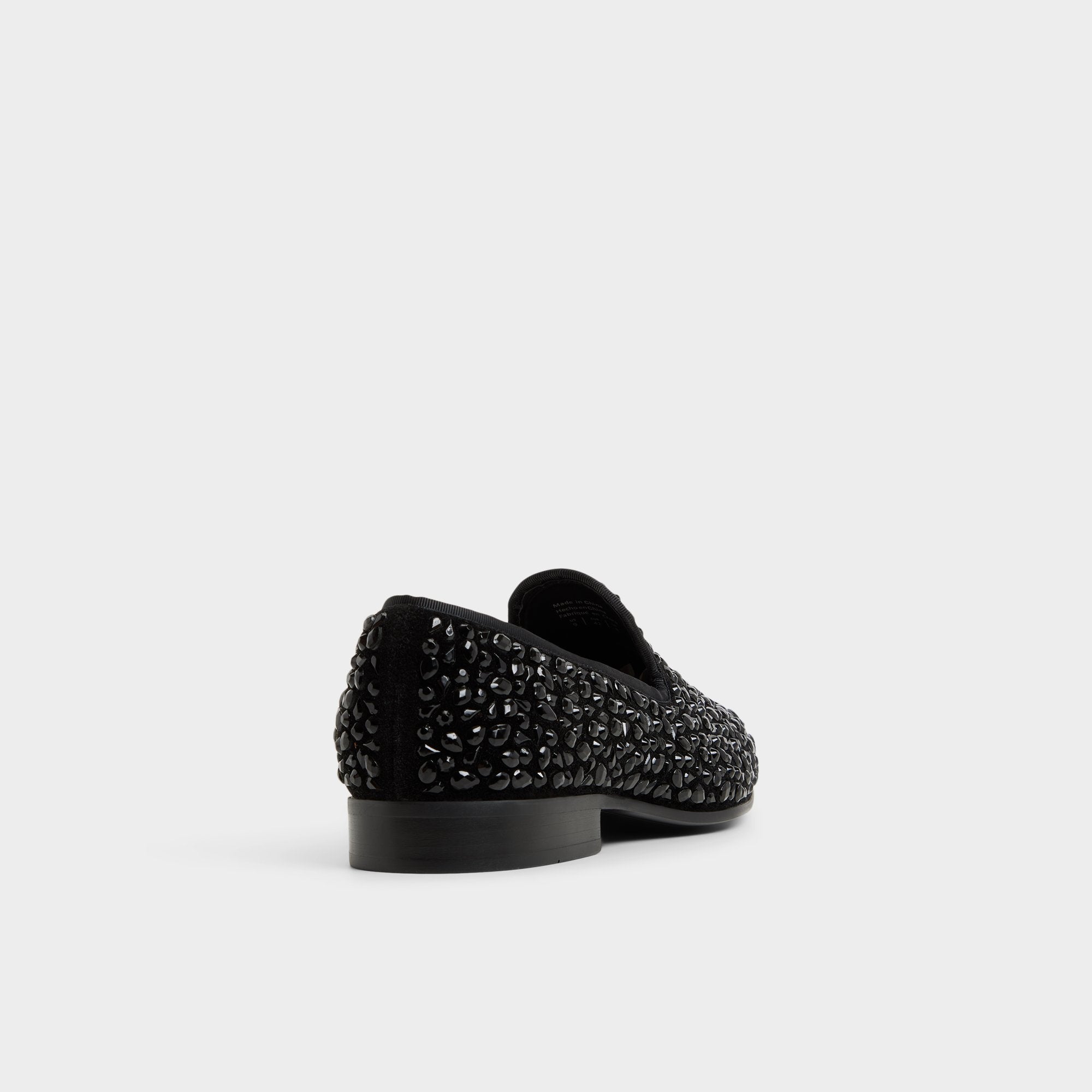 ALDO Lux Mocassins Homme Cuir Noir Clous