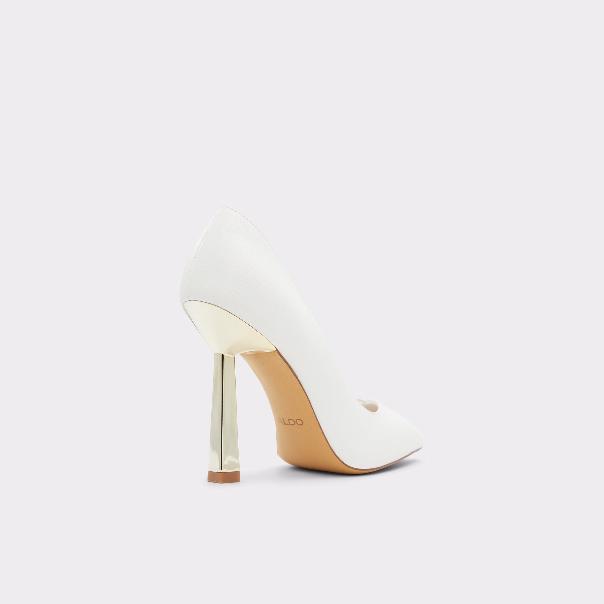 ALDO Paisley escarpins talon aiguille blanc