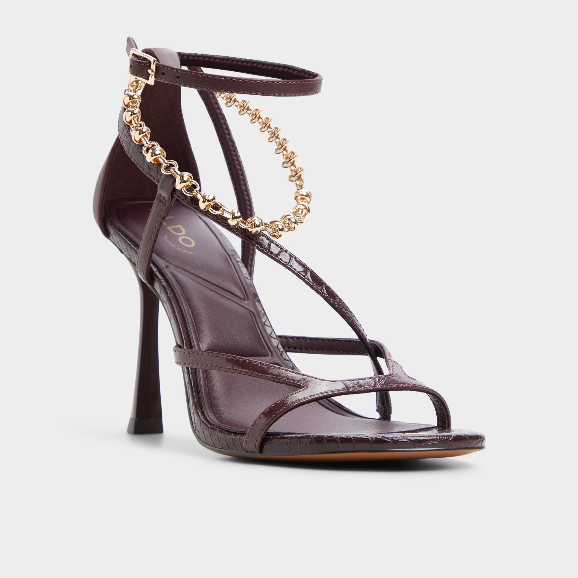 ALDO Stayzie escarpins bordeaux talon soirée