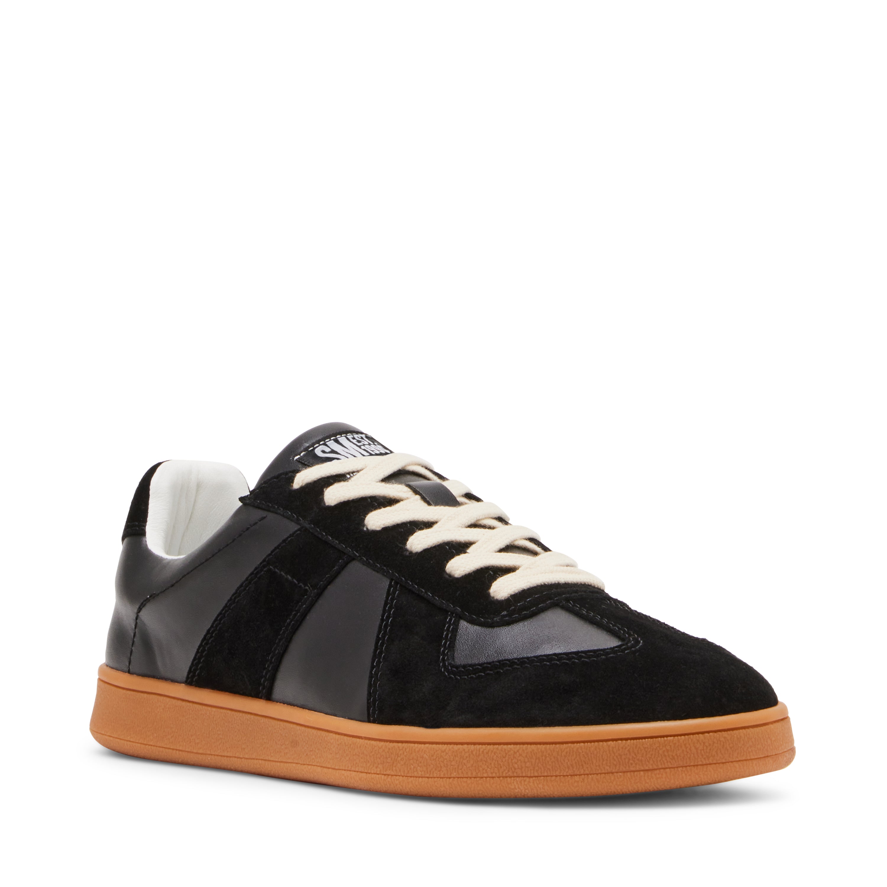 Steve Madden Waltor baskets homme noires cuir lacets