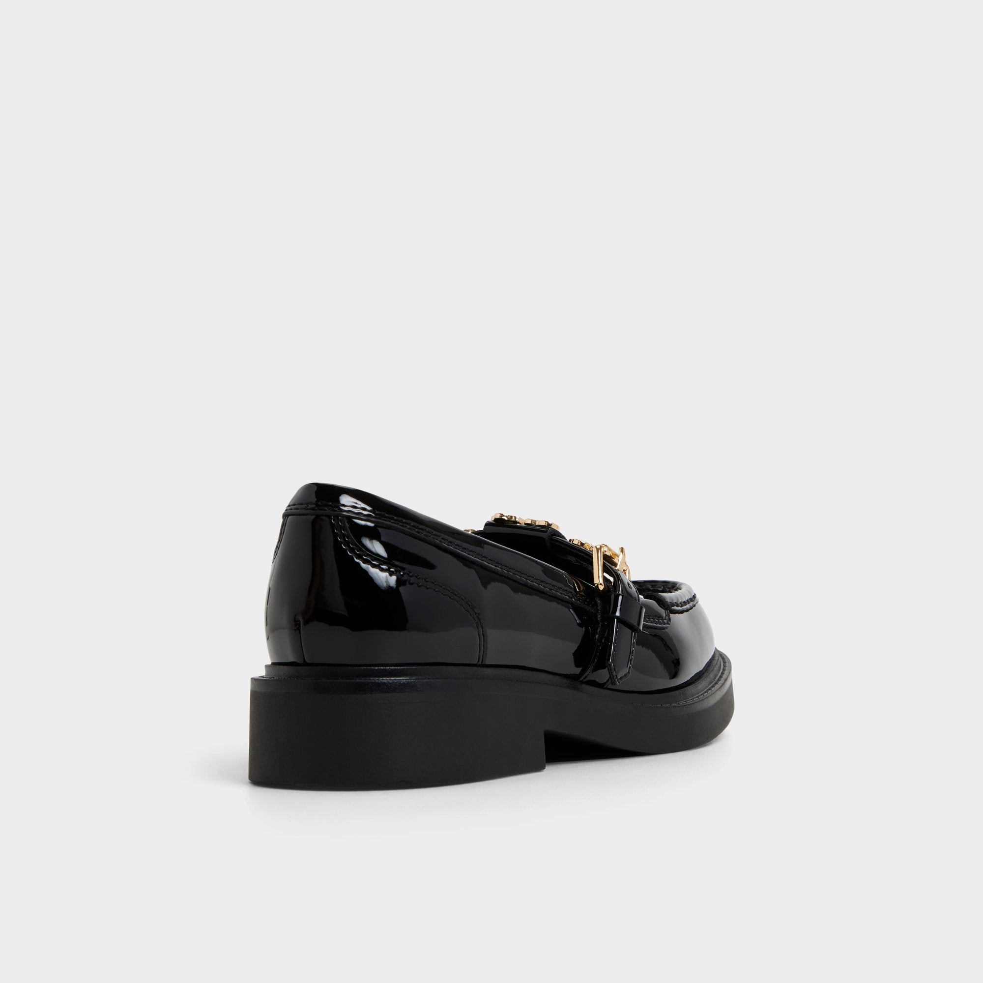 ALDO Antonela mocassins talon bloc vernis